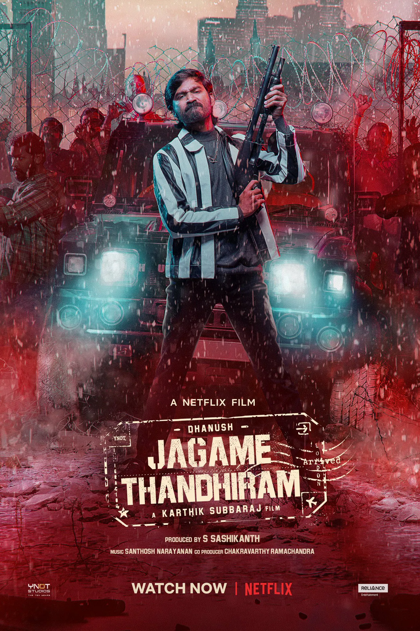 دانلود فیلم دنیای مکار Jagame Thandhiram 2021