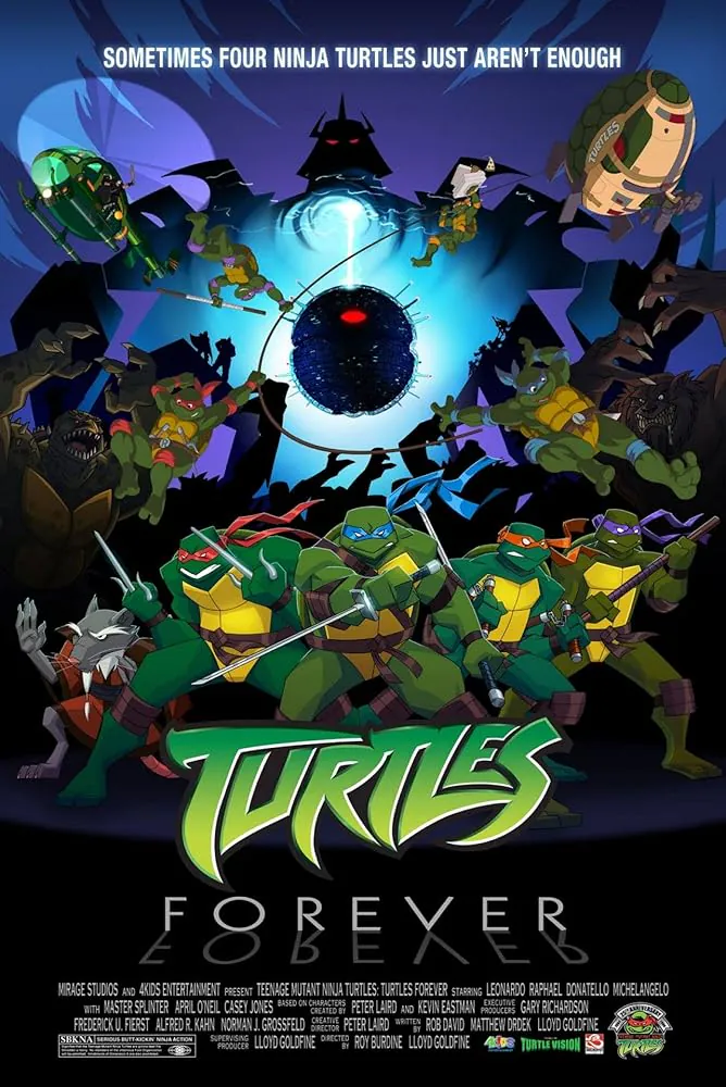 دانلود انیمیشن لاک پشت ها برای همیشه Turtles Forever 2009