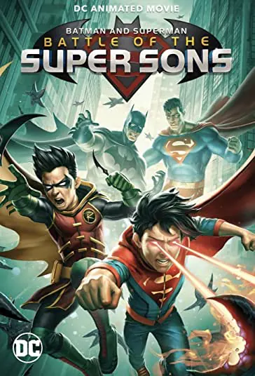 دانلود انیمیشن بتمن و سوپرمن Batman and Superman: Battle of the Super Sons 2022