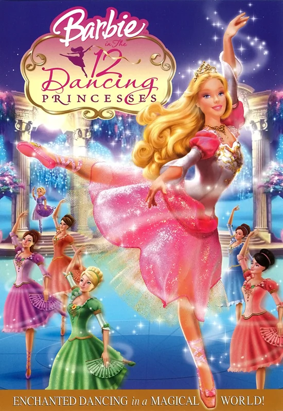 دانلود انیمیشن باربی و 12 پرنسس Barbie in the 12 Dancing Princesses 2006