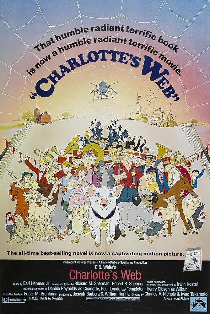 دانلود انیمیشن تار شارلوت Charlotte’s Web 1973 دوبله فارسی