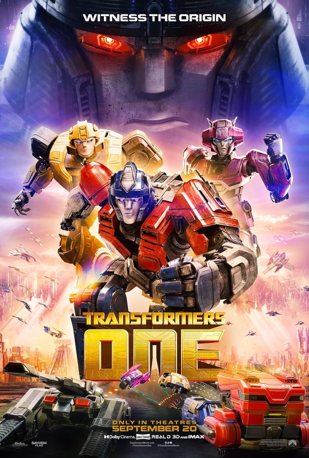 دانلود انیمیشن تبدیل شوندگان یک 2024 Transformers One