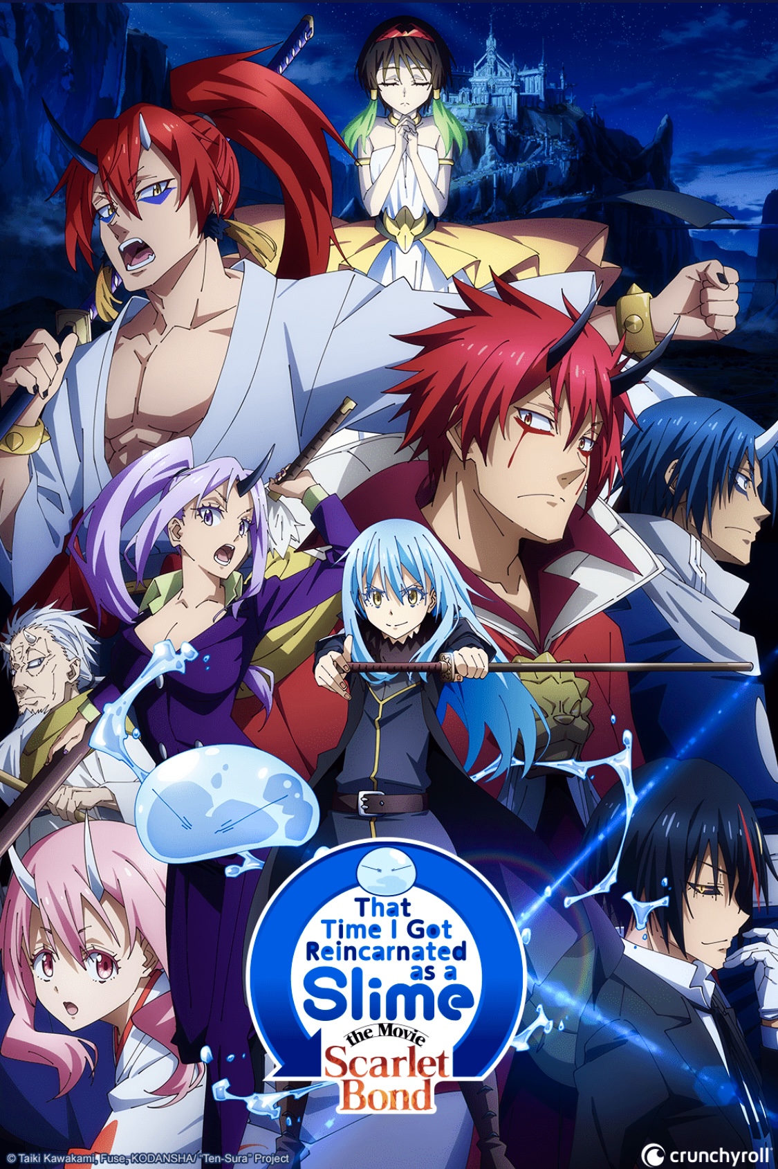 دانلود انیمه That Time I Got Reincarnated as a Slime the Movie: Scarlet Bond 2022 دوبله فارسی