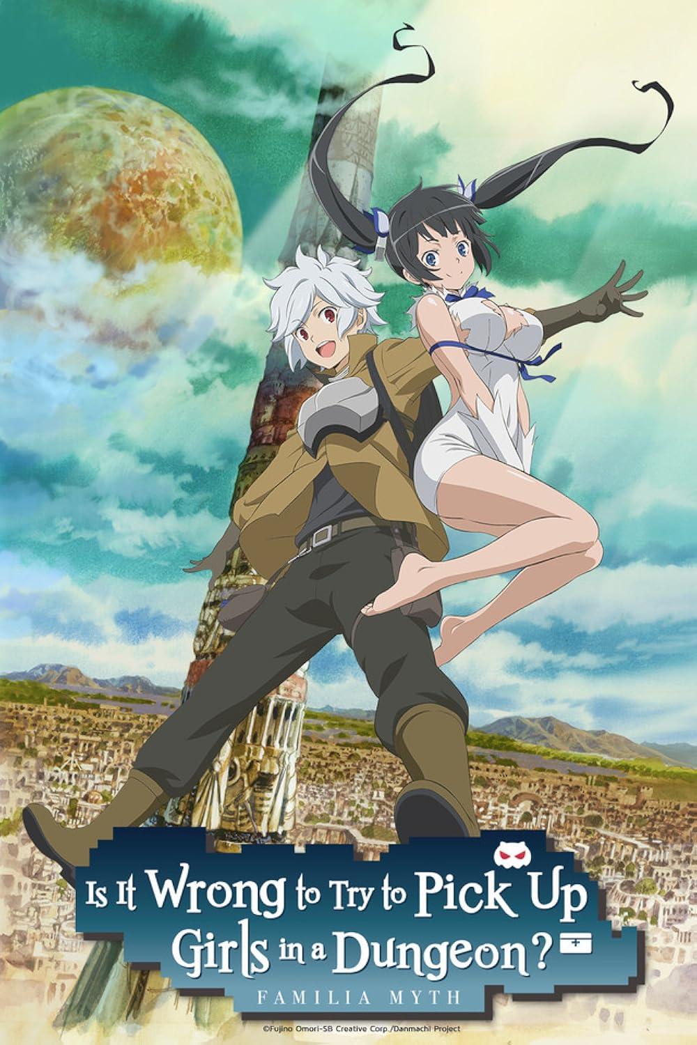 دانلود انیمه دوست شدن با دخترها در سیاه‌چاله کار اشتباهی است؟ Is It Wrong to Try to Pick Up Girls in a Dungeon?