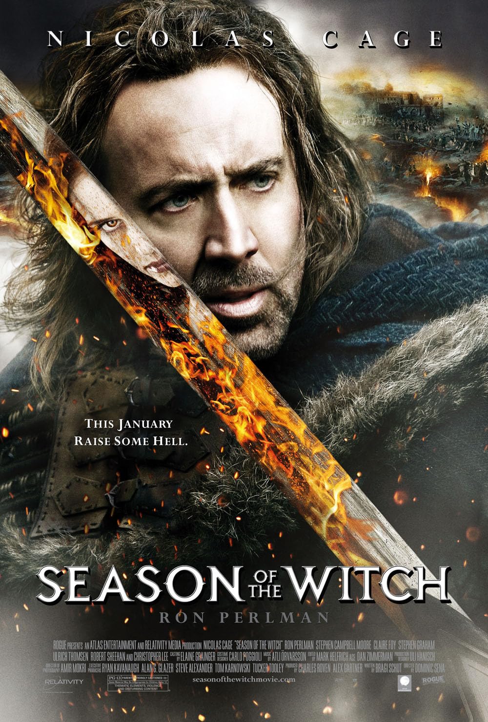 دانلود فیلم فصل جادوگری Season of the Witch 2011