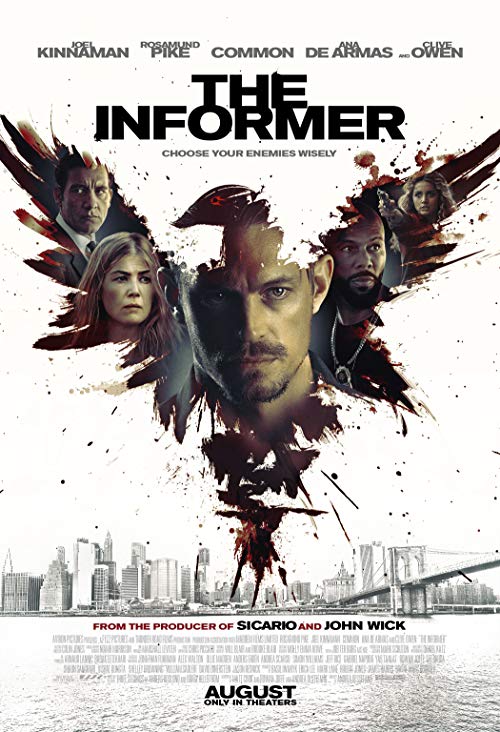 دانلود فیلم خبرچین The Informer 2019 دوبله فارسی