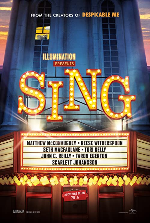 دانلود انیمیشن آواز یا آوازه خوان Sing 2016 دوبله فارسی