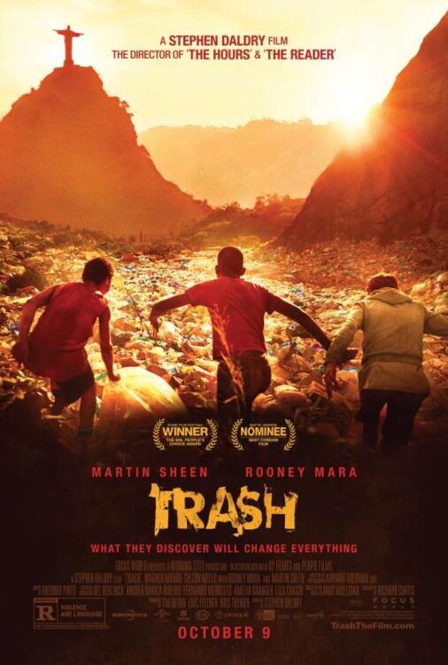 دانلود فیلم زباله Trash 2014 دوبله فارسی