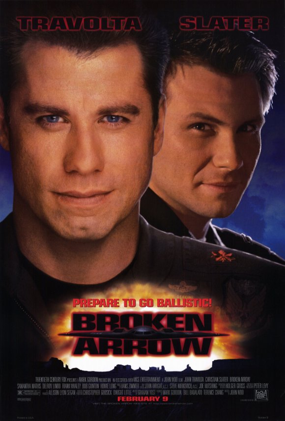 دانلود فیلم پیکان شکسته Broken Arrow 1996 دوبله فارسی
