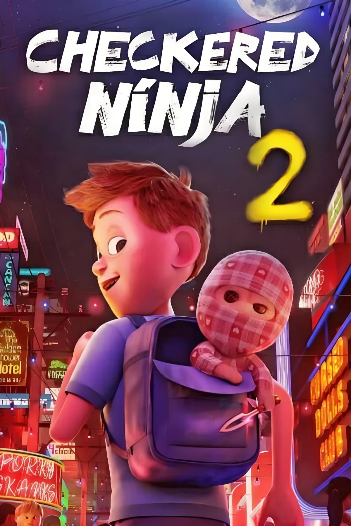 دانلود انیمیشن نینجای شطرنجی 2 Checkered Ninja 2 2021 دوبله فارسی