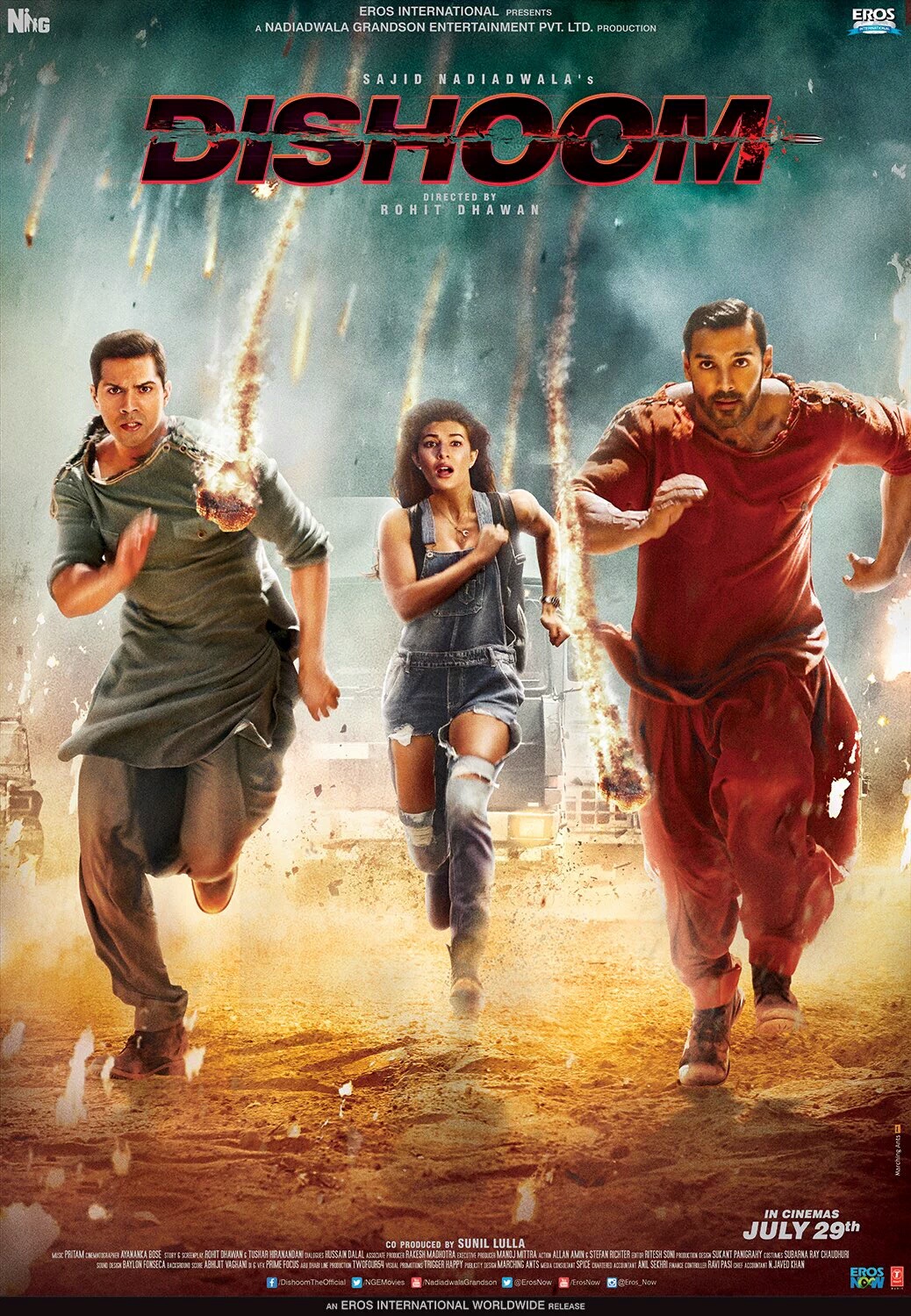دانلود فیلم دیشوم Dishoom 2016
