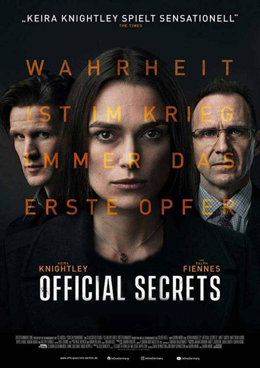 دانلود فیلم اسرار رسمی Official Secrets 2019 دوبله فارسی