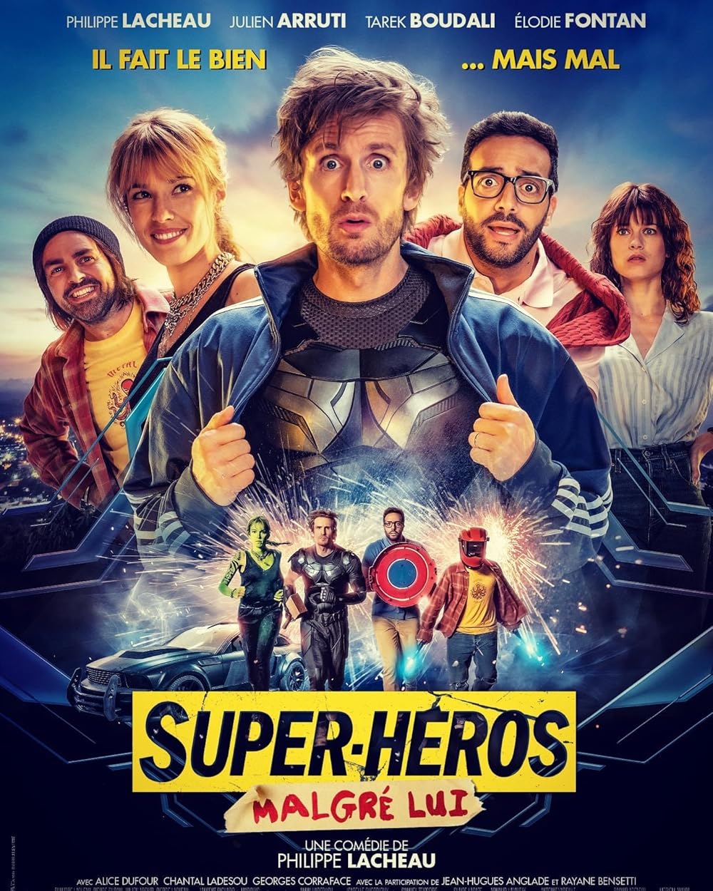 دانلود فیلم ابر کی؟ Super-héros malgré lui 2021
