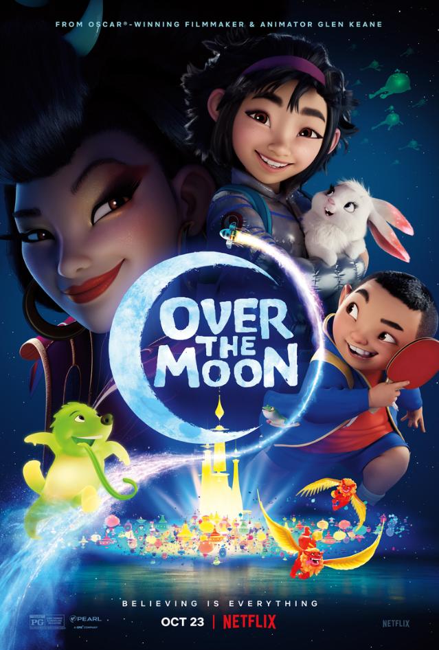 دانلود فیلم روی ماه Over the Moon 2020 با دوبله فارسی