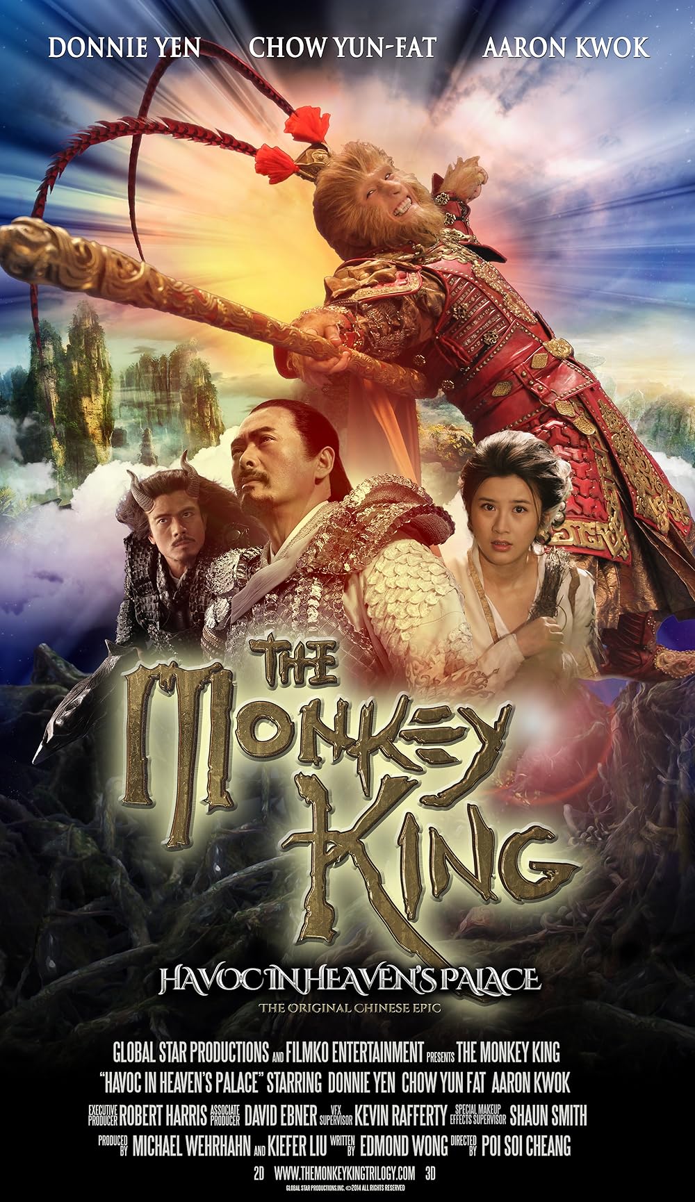 دانلود فیلم شاه میمون The Monkey King Havoc in Heavens Palace 2014