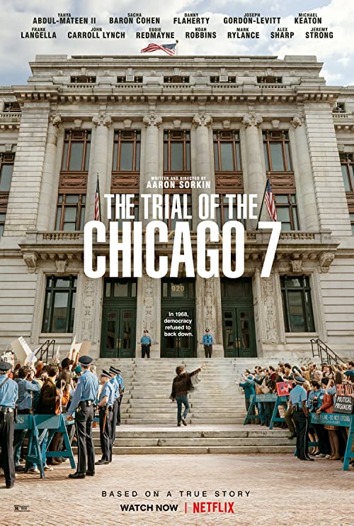 دانلود فیلم محاکمه 7 شیکاگویی The Trial of the Chicago 7 2020 با دوبله فارسی