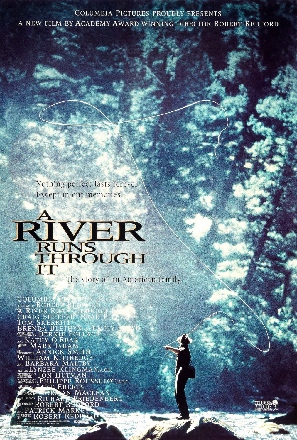 دانلود فیلم رودخانه‌ای از میان آن می‌گذرد A River Runs Through It 1992 دوبله فارسی