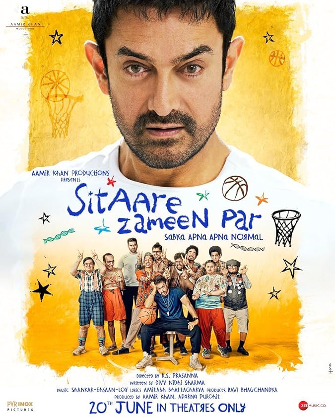 دانلود فیلم ستاره های روی زمین Sitaare Zameen Par 2025